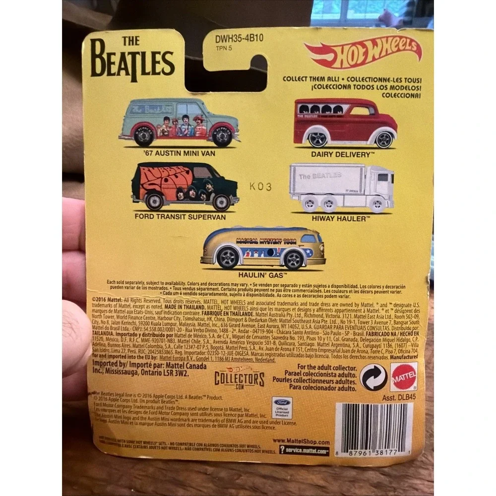 Beatles Magical Mystery Tour Haulin Gas Car New